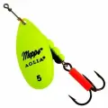 Блесна вращающаяся для рыбалки Mepps AGLIA FLUO, 5, Chartreuse, комплект из 5 штук