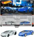 Машинка Hot Wheels коллекционная Lamborghini Aventador Coupe & Lamborghini Huracan LP 610-4