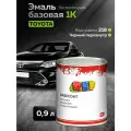Автоэмаль 0,9 л Toyota 218 черный перламутр / REF / базовая эмаль, для авто под акриловый лак