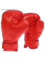Детские боксерские перчатки ярко-красные, 3 oz