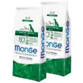MONGE DOG MAXI ADULT CHICKEN для взрослых собак крупных пород с курицей (12 + 12 кг)