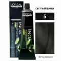L'Oreal Professionnel Безаммиачный перманентный краситель iNOA III поколение, 5 светлый шатен натуральный, 60 мл