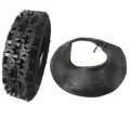 Шина 4,10-6, внутренняя камера шины, внешняя шина подходит для Atv Go Kart Mini Quad 47cc 49cc, шина для снега мотоцикла, Черный