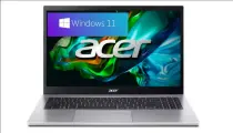 15.6 Ноутбук Acer A315, Ryzen 7 5700U , RAM 16 ГБ , SSD 512 ГБ, Windows 11 Pro , серебристый, Русская раскладка