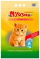 Мурзик Силикагель наполнитель силикагелевый для туалета кошек (4 л х 4 шт)