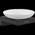 Мыльница Hansgrohe (Хансгрое) AddStoris, 41746670, Черный матовый