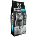 WONDER WHITE CARBON EFFECT наполнитель комкующийся для туалета кошек с активированным углем без запаха (15,3 кг)