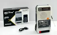 Портативная кассетная мини-магнитола с блютуз, поддержкой USB и microSD PuXing PX-222T