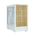 Zalman P10 NAMU WHITE Компьютерный корпус P10 NAMU, MATX, белый, WINDOW, FRONT COVER WALNUT, 2x3.5, 3x2.5, 1xUSB TYPE-C, 1xUSB3.0, FRONT 2x120mm, REAR 1x120mm ARGB