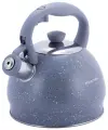 Чайник 2л из нержавеющей стали со свистком и нейлоновой ручкой KAMILLE