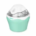 Мороженица KitFort КТ-1835, мощность 7Вт, чаша на 0.5л, бирюзовая