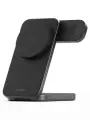 Energea Беспроводное СЗУ MagTrio PLUS 3in1 magnetic wireless foldable charger Qi2 15W Gunmetal