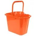 Ведро IDEA (М-Пластика) М 2421 9.5 л 1 27 см оранжевый 0.37 кг 35 см 9.5 л 21.5 см