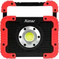 Фонарь прожекторный Ritter аккумуляторный светодиодный, три режима яркости, функция powerbank, 15Вт, 2х1500мАч, 1100Лм, IP65