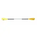 Весло для каяка-байдарки Асимметрик 2х секционное 230 см Желтый