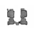 Коврики Standard, в салон SEAT Leon 10/2007- , 4 шт. (полиуретан, чёрные) Element. NLC.44.02.210