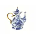 Чайник заварочный форма Шатровая, Поющий сад, Императорский фарфоровый завод