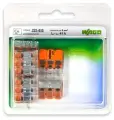 Клемма WAGO 221-613 6 штук compact для одножильных и многожильных проводников