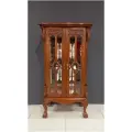 Витрина для посуды DOMKORLEONE в стиле Chippendale из красного дерева (mahogany wood), цвет орех HP (коричневый)