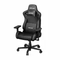 Игровое кресло компьютерное AndaSeat Kaiser Frontier, размер XL (150 кг), льняная ткань, черный