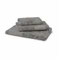 Полотенце из хлопка Hamam, Penna Solid Jacquard, 100*180 см, серый (mercury grey)
