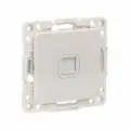 Механизм Розетки RJ-45 EKF PROxima Стокгольм 1-местной винтовые клеммы белый (2 шт)