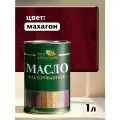 Масло для дерева OAK AFFECTION, махагон, 1 л, для наружных работ, морозостойкое, защита от УФ