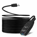 Активный USB 3.0 удлинитель 20м с возможностью подсоединения питания