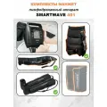 Массажер лимфодренажный Smartwave 401 для ног, для руки, шорты, 4 камеры, от аккумулятора, сумка