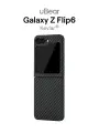 Чехол на Samsung Galaxy Z Flip6 Supreme Kevlar Case, ультратонкий, материал Кевлар