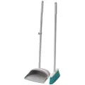 Совок со щёткой IKEA PEPPRIG, длинная ручка, полиамидный пластик, сталь