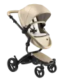 Коляска 2в1 Mima Xari Champagne/Sandy beige на чёрном шасси