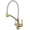 Смеситель для кухни золотой под фильтр Savol (S-L1805B-04)