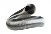 Газоход гофрированный L-1,5 м, Ø 110 мм, нержавеющая сталь