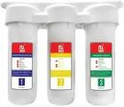 Питьевая система BRAVO TRIO Умягчение (3-х ступенчатый проточный фильтр для очистки воды, под мойку)