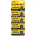 Элемент питания литиевый CR2032 94 765 NBT-CR2032-BP5 (блист.5шт) | код 94765 | NAVIGATOR ( 5 упак.)