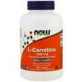 NOW L Carnitine 1000mg, Л карнитин, 100 таблеток, Спортивное питание, жиросжигатель для похудения, для выносливости