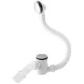 Слив-перелив McAlpine MRB11-WH click-clack Белый пластик белый