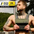 Жилет утяжелитель IRON STAR metkon 25 kg. Оливковый