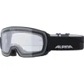 Горнолыжные очки Alpina Nakiska Black matt/clear S0 24/25 Серый, для мужчин