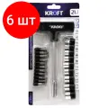 Комплект 6 наб, Отвертка Т-образная со сменными битами и головками (21 в 1) KROFT 203022