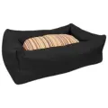 Лежанка с бортиками для животных водоотталкивающая AntePrima Nilo, антрацид, XXL, (120х95) (Италия)