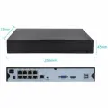 Сетевой POE NVR видеорегистратор 8 канальный поддержка IP камер до 4K REG011