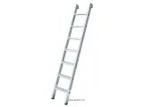 Лестница приставная 8 ступеней, металлическая, нагрузка 100 кг, 1,95 м, ширина ступени 30 мм