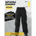Мембранные штаны Dragonfly EVO дождевик Black размер 2XL