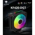 Кулер для процессора Jungle Leopard KF420-DGT Чёрный, с индикатором температуры