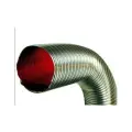 Газоход гофрированный d 180 мм (1м) из нержавеющей стали