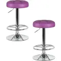Набор 2 шт. Табурет барный DOBRIN BRUNO, LM-5008, фиолетовый