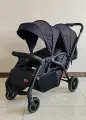 Всесезонная прогулочная коляска для двойни