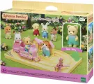 Набор Sylvanian Families Игровая площадка Паровозик 5320, для детей 3-7 лет, для развития фантазии